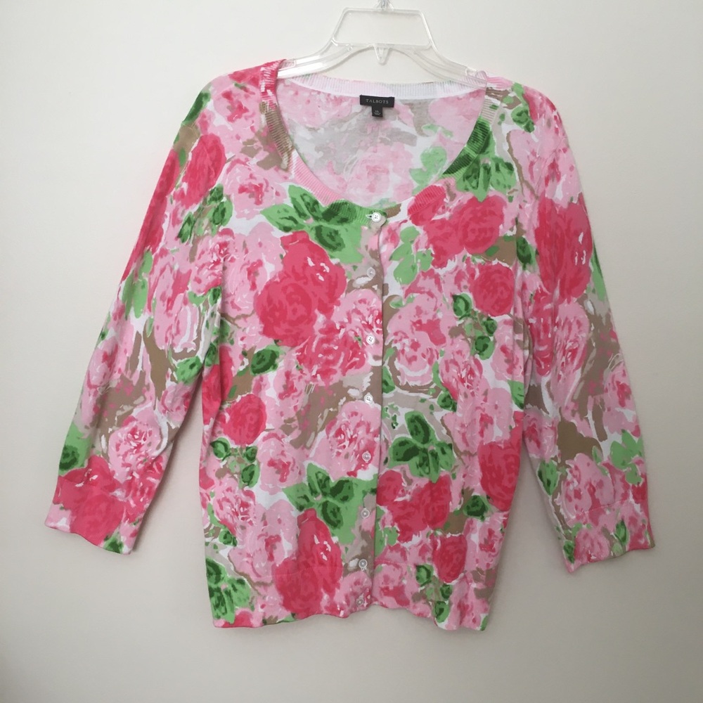 Talbot’s xl lightweight cardigan sweater